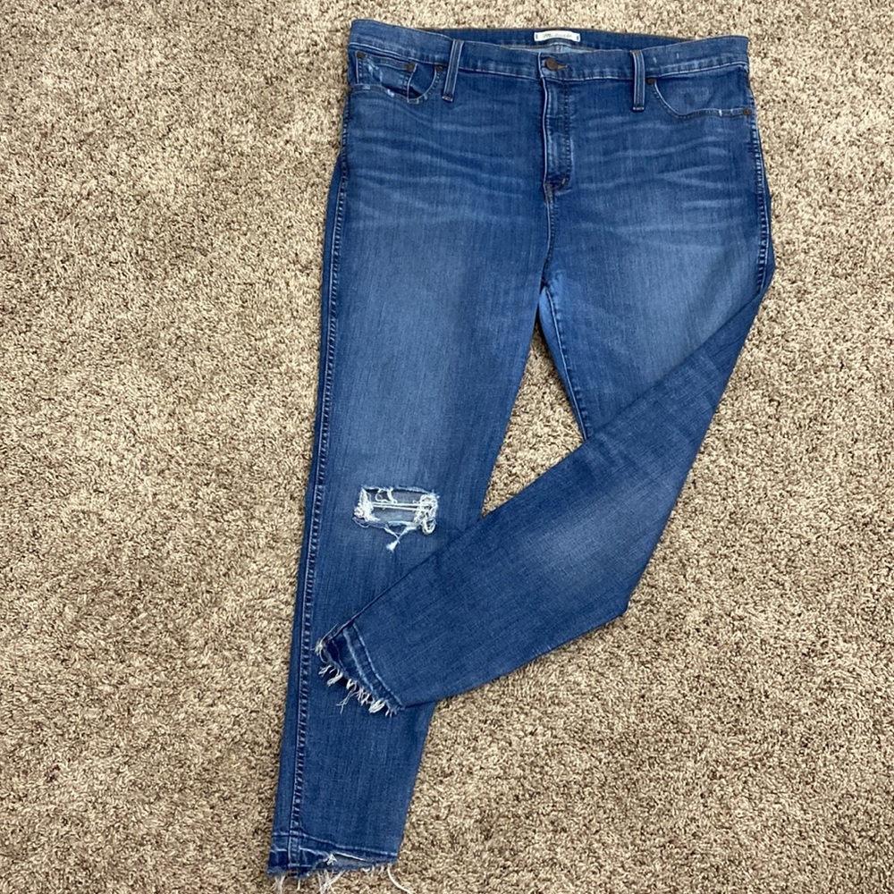 Madewell Ladies Size 35. High Rise Skinny Jeans